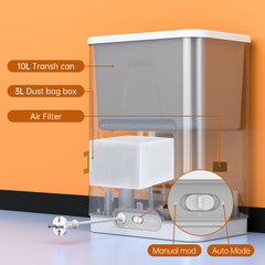 Thamtu Touchless Vacuum 2-In-1 Ozone Sterilization Vacuum