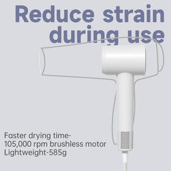 Thamtu High-speed hair dryer with Diffuser