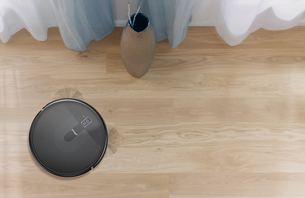 Why does the robot vacuum cleaner damage hardwood floors?