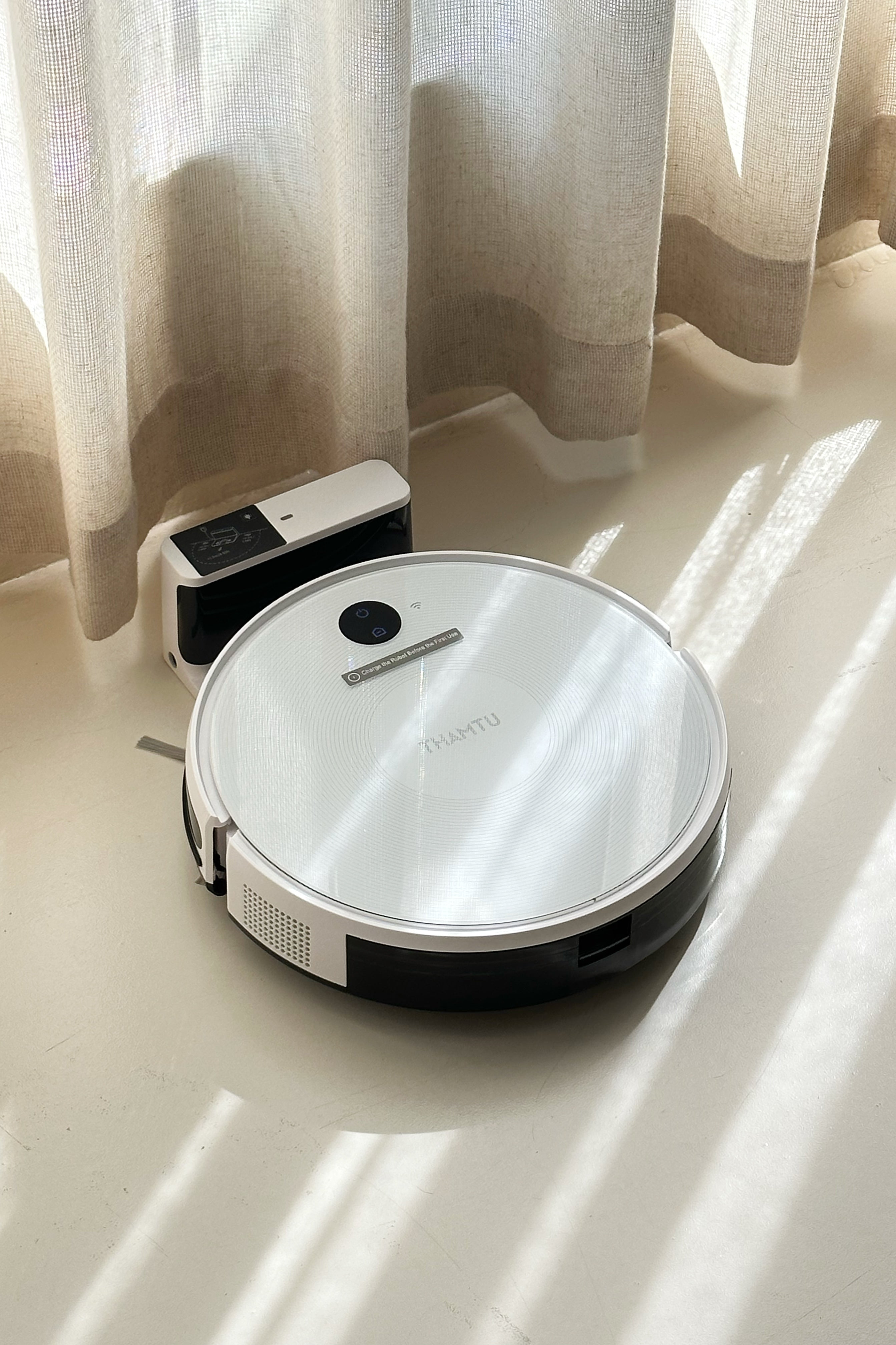 Thamtu G11 Max Robotic Vacuum Cleaner with Smart Dynamic Navigation, 2500Pa Suction Powerful Robot Vacuums, APP Control for Pet Hair, Hard Flo並行輸入 Thamtu G11 Robot Vacuum Cleaner with Smart Dynamic Navigation,2500 Pa