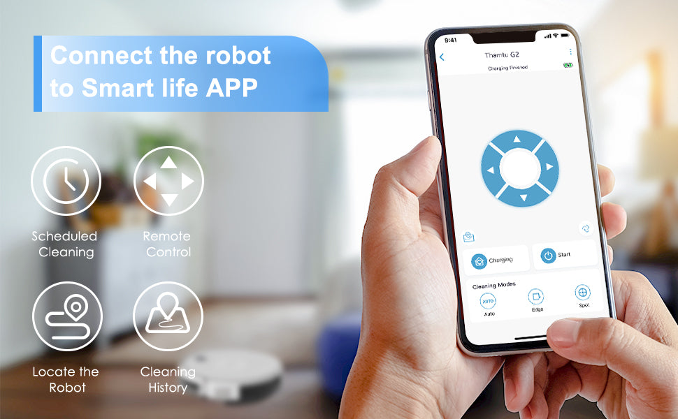Thamtu G2 Roboterstaubsauger 