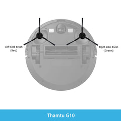 Thamtu Replacement Accessories, 6 Side Brushes ,3 HEPA for G11/G12/G10/G10S/G10H