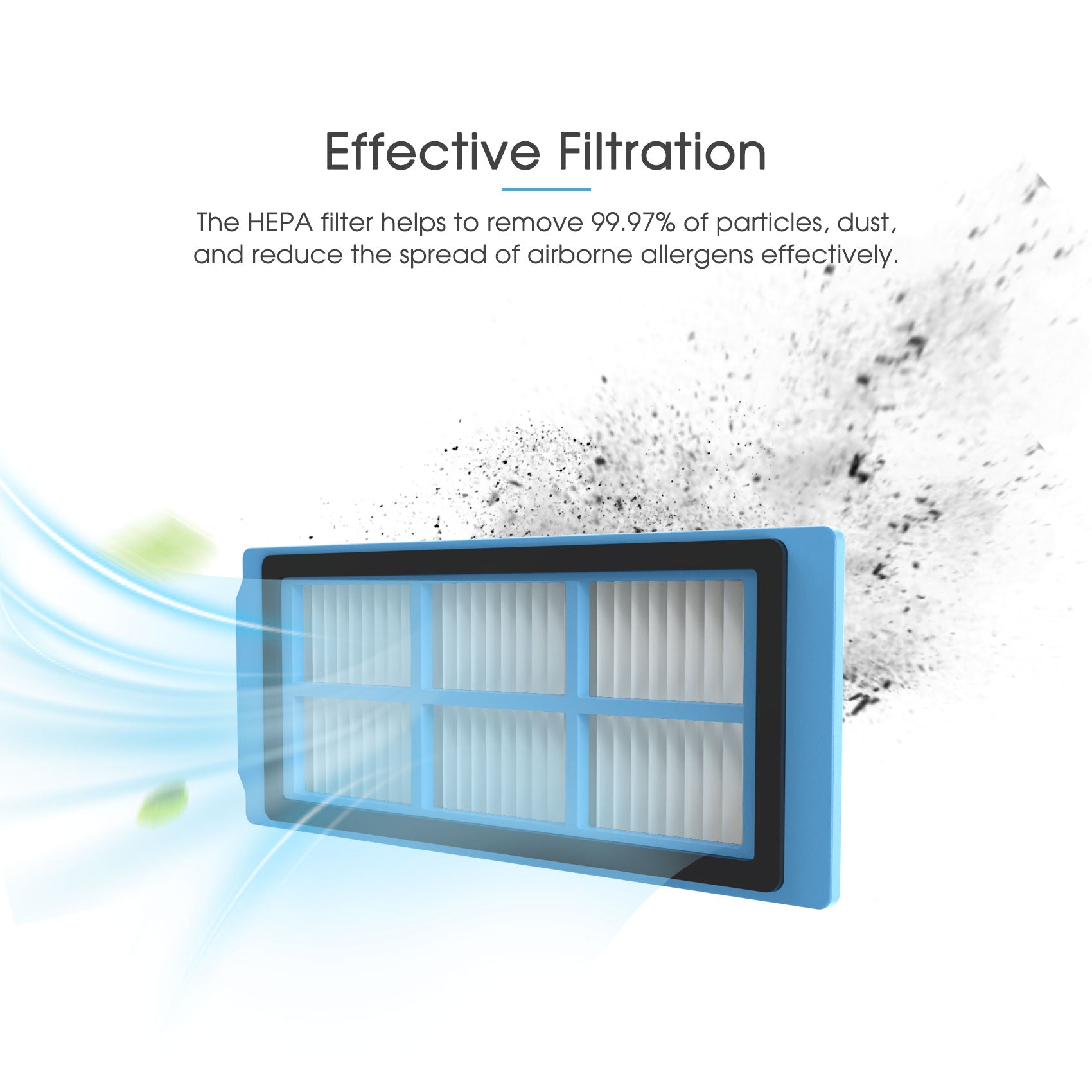 Thamtu G11 Ersatzfilter-Sets, 1 Filter und 1 Schwämme im Lieferumfang enthalten 