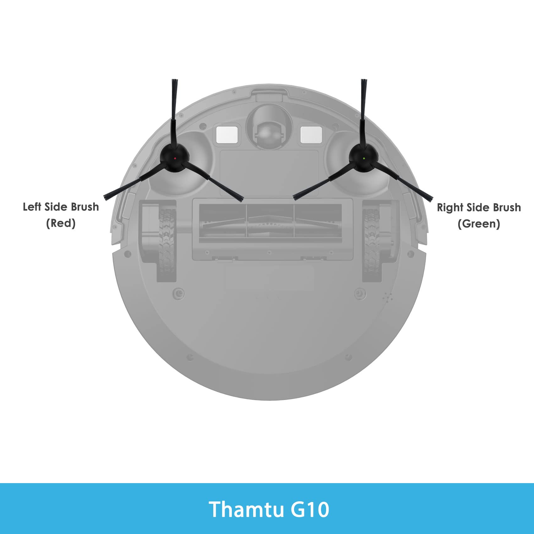 Thamtu G10/G10S Filter and Side Brushes