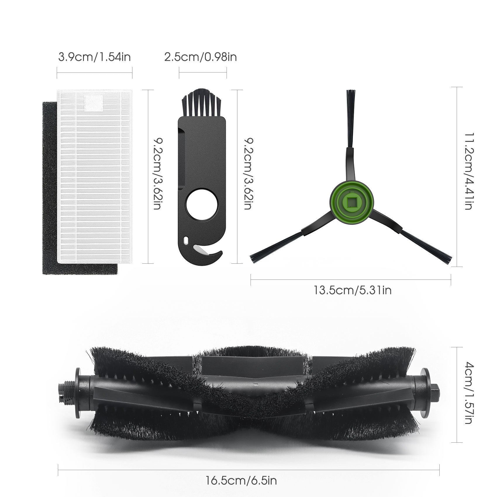 Replacement kit for Thamtu G11 Robot Vacuum Cleaner